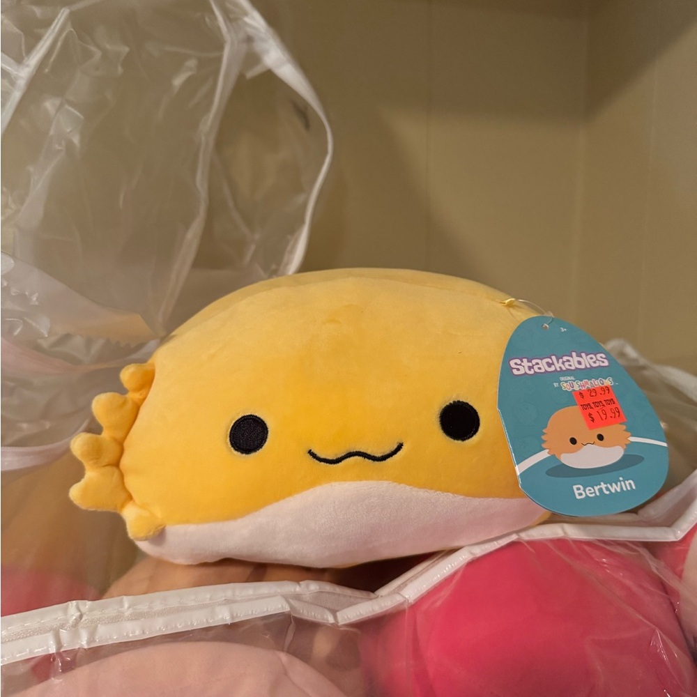 8” Bertwin Bearded Dragon Stackable Squishmallow
